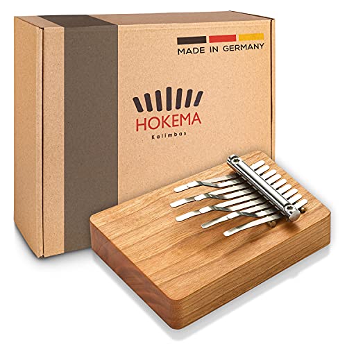 Hokema Kalimba B9 - Das Original handgefertigt in Deutschland - Daumenklavier - Leicht zu lernendes Musikinstrument - Perfekt für Einsteiger von Hokema Kalimbas