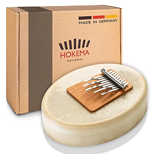 Hokema Original Sansula Deluxe - Patentiertes Kalimba-Instrument - Handgefertigt in Deutschland - Mbira - Unbeschreiblicher Klang von Hokema Kalimbas