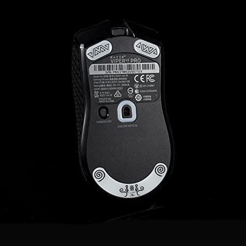 Hokeyio T BTL Glas-Mausfüße für Viper V2 weiß Hokeyio T BTL Glas-Mausfüße für Viper V2 weiß von Hokeyio