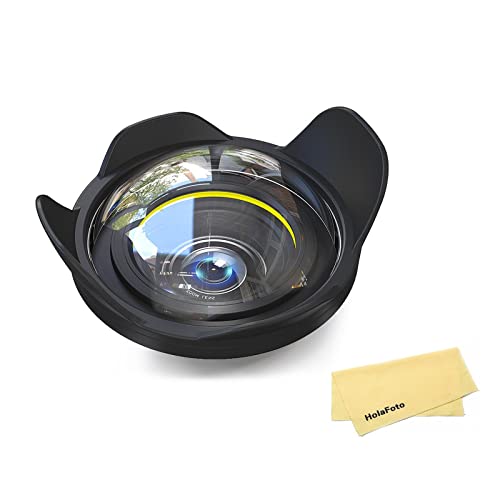 Seafrogs Wa-007 [60M/195Ft] 67Mm Thread 6" Wet Dome Port for Sea Frogs Meikon Underwater Camera Housing Case Diving Fisheye von HolaFoto