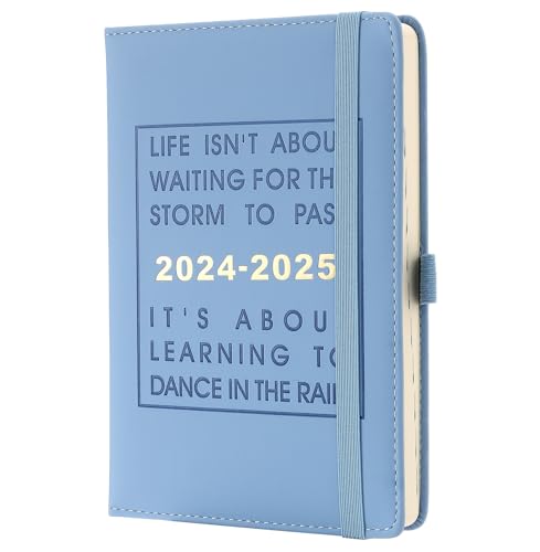 Tagesplaner 2024–2025, akademischer Tagebuch, Tag pro Seite, von Juli 2024 bis Juni 2025, bester Agenda und Tageskalender zur Steigerung der Produktivität und Dankbarkeit, persönlicher Tagesplaner – von Holderzwu