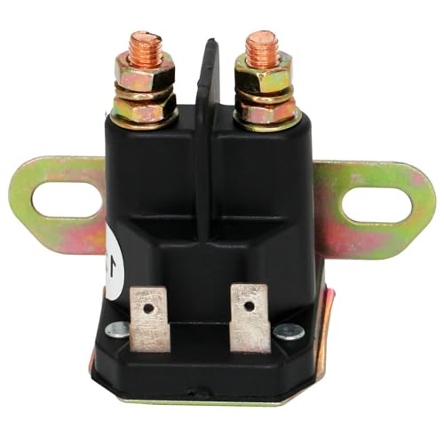 HOLDWELL 12V 4-Pol Startermagnet Relais AM138068 GY22476 AUC15346 kompatibel mit John Deere LT150 LT155 LT160 LT170 LT180 LTR155 LTR166 LTR180 L100 S2046 S2048 SST15 SST16 SST18 D100 D105 D110 D120 HOLDWELL 12V 4-Pol Startermagnet Relais AM138068 GY22476 AUC15346 kompatibel mit John Deere LT150 LT155 LT160 LT170 LT180 LTR155 LTR166 LTR180 L100 S2046 S2048 SST15 SST16 SST18 D100 D105 D110 D120 von Holdwell