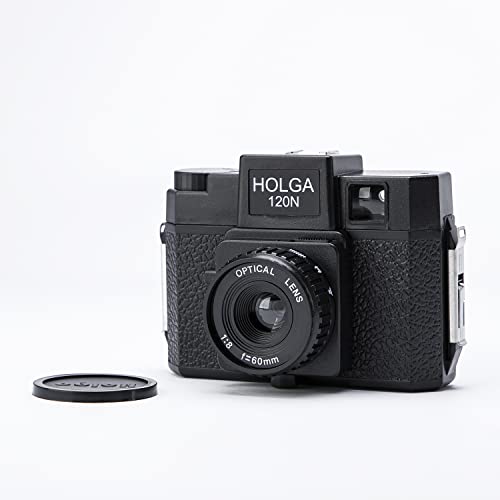 Holga 120N analoge Rollfim Kamera artLINE Optical Glas Lens von Holga