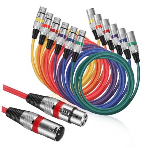 Holibanna 1 Satz Audiokabelsatz dynamisch Verlängerung Mikrofone Aufnahme Singen Mikrofonkabel für Lautsprecher XLR-Patchkabel Mikrofon und Kabel Lautsprecherkabel Audio-Ausgangskabel PVC Holibanna 1 Satz Audiokabelsatz dynamisch Verlängerung Mikrofone Aufnahme Singen Mikrofonkabel für Lautsprecher XLR-Patchkabel Mikrofon und Kabel Lautsprecherkabel Audio-Ausgangskabel PVC von Holibanna