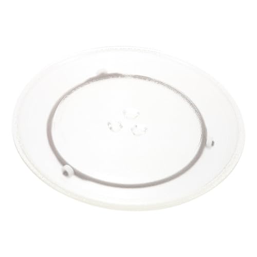 Holibanna 1 Set Glas Drehtellerhalterung Für Mikrowelle Mikrowellenherd Mikrowellentellerwärmer Ofentablett Mikrowellen Drehteller Mikrowellen Kochtablett Ofenteil Ofenplatte Weiß von Holibanna