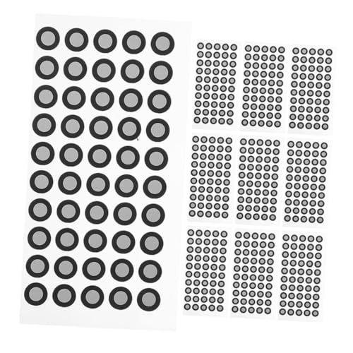 Holibanna 12 Blatt Reflektierende Markierungen markierungspunkte Markierungspunkt für 3D-Scanner 3D-Referenzpunktmarkierungen Scannen von Reflexionsmarkern 3D-Scanner-Markierung das Haustier von Holibanna