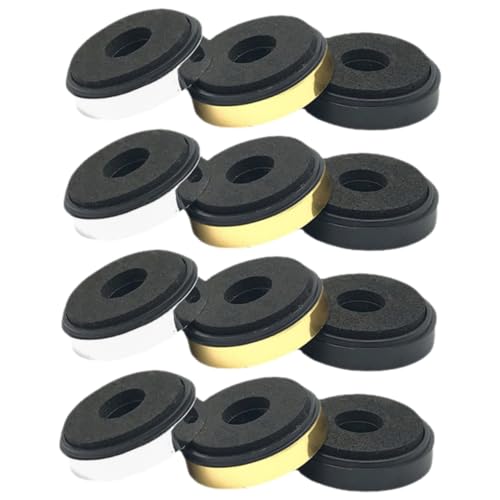 Holibanna 12Stücke Lautsprecher Isolationsfüße Vibrationsdämpfer Matte Für Subwoofer Zur Schwingungsentkopplung Einfach Holibanna 12Stücke Lautsprecher Isolationsfüße Vibrationsdämpfer Matte Für Subwoofer Zur Schwingungsentkopplung Einfach von Holibanna