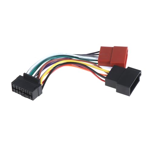 Holibanna 16 Audiokabeladapter Stoßverbinder Auto Cd Kabel Stereo-adapteranschluss Dvd-kabelbaum Holibanna 16 Audiokabeladapter Stoßverbinder Auto Cd Kabel Stereo-adapteranschluss Dvd-kabelbaum von Holibanna