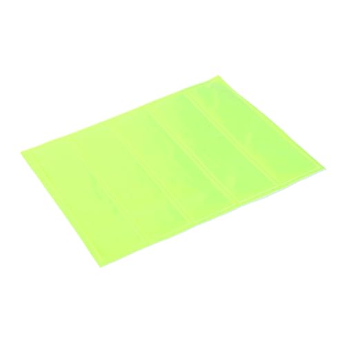 Holibanna 1Blatt Reflektierende Aufkleber Für Rucksäcke Selbstklebende Sicherheitsstreifen Leuchtendem Hochsichtbare Reflektoren Für Fahrräder Helme Mehr von Holibanna