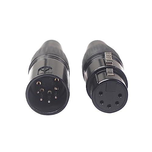 Holibanna 1Paar Polige Xlr Buchse Adapter DIY Audio Adapter für Mikrofonkabel Versilberte Kupferstifte Einfache Montage für Audioprojekte Schweißen von Kabeln Holibanna 1Paar Polige Xlr Buchse Adapter DIY Audio Adapter für Mikrofonkabel Versilberte Kupferstifte Einfache Montage für Audioprojekte Schweißen von Kabeln von Holibanna