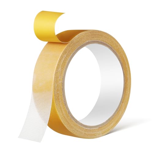 Holibanna 1Rolle Robustes Doppelseitiges Klebeband Gewebe Kleber für Teppiche Vorhänge und Dekoration Langanhaltend Einfach Anzuwenden Vielseitig Einsetzbar Holibanna 1Rolle Robustes Doppelseitiges Klebeband Gewebe Kleber für Teppiche Vorhänge und Dekoration Langanhaltend Einfach Anzuwenden Vielseitig Einsetzbar von Holibanna