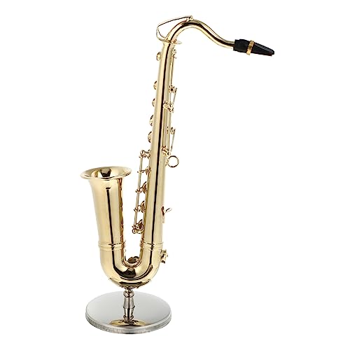 Holibanna 1Satz Dekoratives Tenor Saxophon Ornament Hausdekoration mit Realistisches Design Sicheres Material für Musikliebhaber und Puppenfreunde Holibanna 1Satz Dekoratives Tenor Saxophon Ornament Hausdekoration mit Realistisches Design Sicheres Material für Musikliebhaber und Puppenfreunde von Holibanna