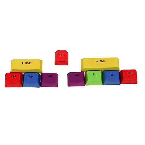 Holibanna 1Satz Keycap für Mechanische Tastaturen Teiliges Pbt Tastaturzubehör Schützend Passend für Gängigen Modelle für Schulbedarf von Holibanna