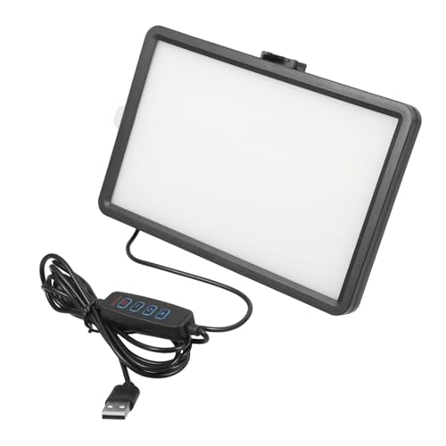 Holibanna 1Satz Kompakte LED Fotoleuchte für Mobile Videoaufnahmen Dimmbar mit Farbfiltern USB Betrieben für Online Schulungen Videokonferenzen Live Streaming Tragbar Holibanna 1Satz Kompakte LED Fotoleuchte für Mobile Videoaufnahmen Dimmbar mit Farbfiltern USB Betrieben für Online Schulungen Videokonferenzen Live Streaming Tragbar von Holibanna
