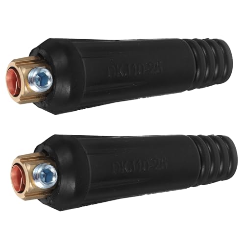 Holibanna 1Satz Schweißkabelstecker für Schweißmaschinen Kompatibel mit Mehreren Geräten Einfache Montage Verwendung Holibanna 1Satz Schweißkabelstecker für Schweißmaschinen Kompatibel mit Mehreren Geräten Einfache Montage Verwendung von Holibanna