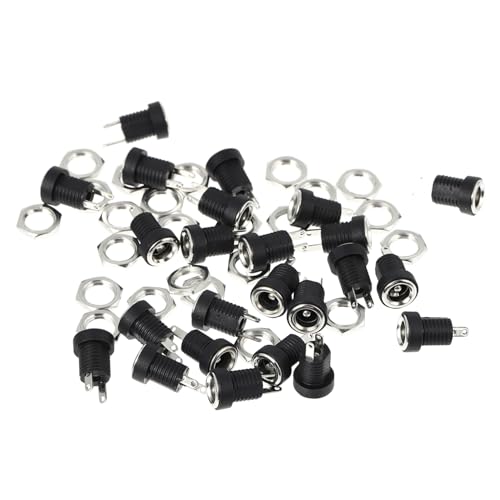 Holibanna 1Tasche Dc Power Buchsen Adapter Weibliche Panelmontage mit Nüssen für Gleichstromanschlüsse Einfache Montage Dämmleistung Holibanna 1Tasche Dc Power Buchsen Adapter Weibliche Panelmontage mit Nüssen für Gleichstromanschlüsse Einfache Montage Dämmleistung von Holibanna