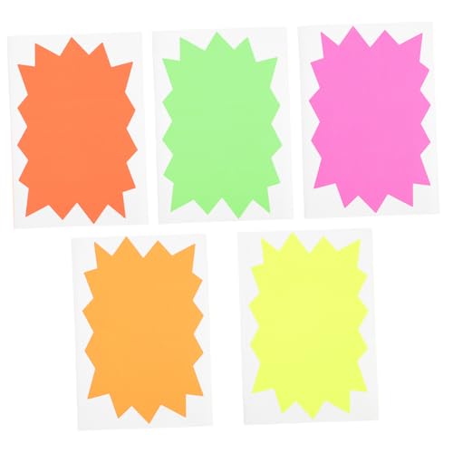 Holibanna 1Tasche Fluoreszierende Aufkleber Dekorative Für Bastelprojekte Und Selbstklebend Starke Haftung Leuchtende Vielseitige Verwendung von Holibanna