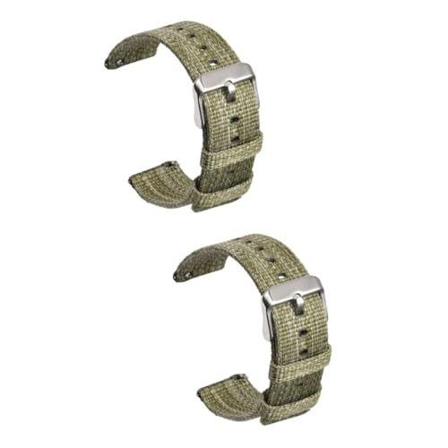 Holibanna 2 STK Armband für Frauen Frauenbands Herrenarmbanduhren Lederband Bänder für Männer Uhrenarmband ersetzen uhrenarmbänder Segeltuch-Uhrenarmband Canvas-Armband für Smartwatch Gurt Holibanna 2 STK Armband für Frauen Frauenbands Herrenarmbanduhren Lederband Bänder für Männer Uhrenarmband ersetzen uhrenarmbänder Segeltuch-Uhrenarmband Canvas-Armband für Smartwatch Gurt von Holibanna
