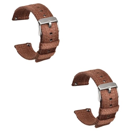 Holibanna 2 STK Smartwatch-Armbänder Herrenbands betrachten Band für Ersatzband Riemen Leder Deckenhalterung für Projektoren Handgelenkbandagen Lederband uhrenarmbänder Armband Schalter Gurt von Holibanna