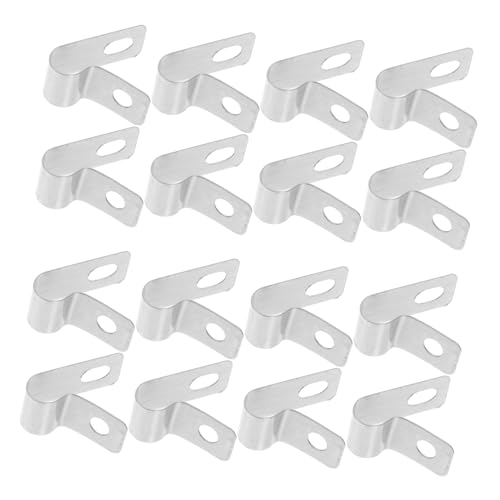 Holibanna 20Stücke Kabelklemmen Clip Drahthalter für Lichterketten Ethernet Kabelclips Vielseitig Einsetzbar Korrosionsbeständig für Innen Außenanwendungen Holibanna 20Stücke Kabelklemmen Clip Drahthalter für Lichterketten Ethernet Kabelclips Vielseitig Einsetzbar Korrosionsbeständig für Innen Außenanwendungen von Holibanna