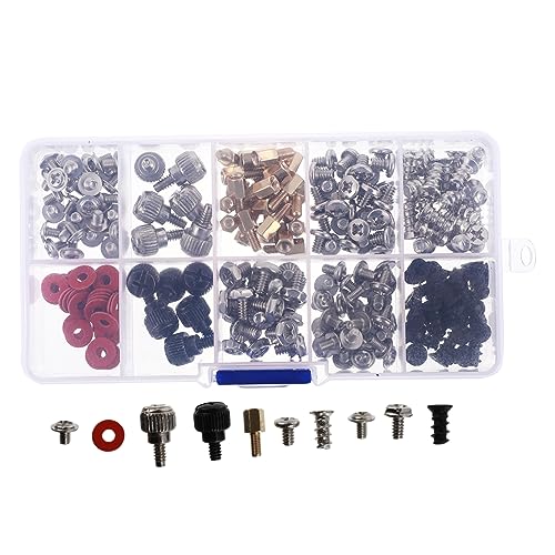 Holibanna 228Stücke Laptop Schraubenset Für Computer Hochwertige Unterlegscheiben Für Notebooks Motherboards Für Reparaturen DIY Projekte Robustes von Holibanna