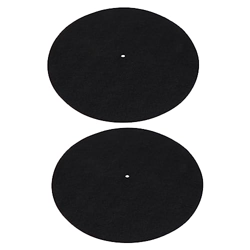 Holibanna 2Stücke Vinyl Schallplattenschutzmatte Antistatische Plattenteller Matte Für Schallplatten Hochwertige Filzmatte Mit Geringem Geräuschpegel Optimalem Schutz Für Ihre Holibanna 2Stücke Vinyl Schallplattenschutzmatte Antistatische Plattenteller Matte Für Schallplatten Hochwertige Filzmatte Mit Geringem Geräuschpegel Optimalem Schutz Für Ihre von Holibanna