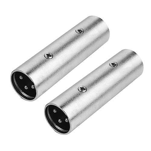 Holibanna 2Stücke Xlr Poliger Adapter für Mikrofon Xlr Audio Adapter für Aufnahmestudios Bühnenanwendungen Holibanna 2Stücke Xlr Poliger Adapter für Mikrofon Xlr Audio Adapter für Aufnahmestudios Bühnenanwendungen von Holibanna