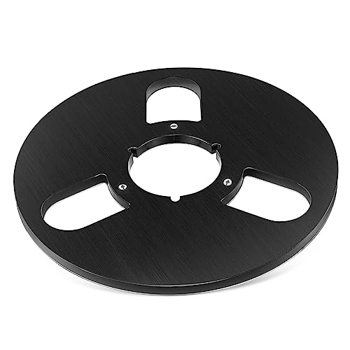 Holibanna 3 Reel Magnetkassettenrecorder Leere Spule Schwarze Aluminiumlegierung Holibanna 3 Reel Magnetkassettenrecorder Leere Spule Schwarze Aluminiumlegierung von Holibanna