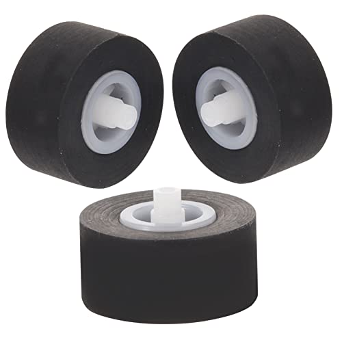Holibanna 3 Stück Führungsradrollen Plattenreparatur Andruckrolle Prise Gürtel für Kassettenspieler flaschenzug Andruckrolle für Recorder Schreiber-Andruckrolle Plastik Black Holibanna 3 Stück Führungsradrollen Plattenreparatur Andruckrolle Prise Gürtel für Kassettenspieler flaschenzug Andruckrolle für Recorder Schreiber-Andruckrolle Plastik Black von Holibanna