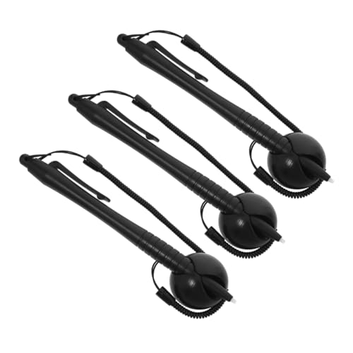 Holibanna 3 Stück Resistiver Bildschirmstift Federstift Eingabestift Ersatzstift Stift Berühren Tablet-Stift Malenstift Zeichenstift Touchscreen -handschriftstift Kieselgel Black von Holibanna
