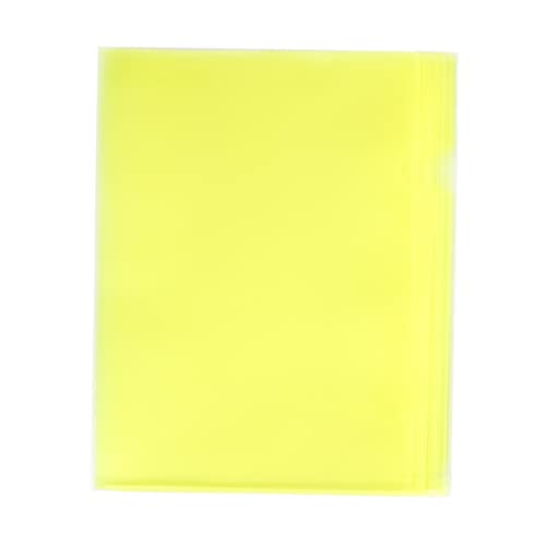 Holibanna 30Stücke Transparent Ordner Form Dokumentenhüllen aus Hochwertigem PP Material für Büro Schule und Zuhause Sichttaschen für Effiziente Ablage von Holibanna