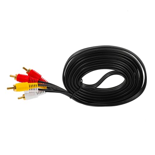 Holibanna 3M Av Videokabel Rca Male Zu Male Hochwertiges Stereokabel Für Tv Dvd Vcd Top Boxen Stabile Signalübertragung Einfach Zu Installieren Für Vielseitige Anwendungen Holibanna 3M Av Videokabel Rca Male Zu Male Hochwertiges Stereokabel Für Tv Dvd Vcd Top Boxen Stabile Signalübertragung Einfach Zu Installieren Für Vielseitige Anwendungen von Holibanna