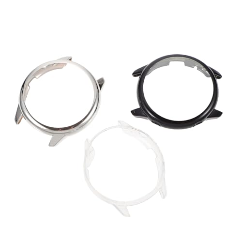 Holibanna 3Stücke TPU Schutzhülle Für Vollständige Abdeckung Transparent Elektropoliertes Robuste Schutzhülle Für Smartwatch von Holibanna