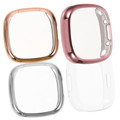 Holibanna 4 Stück Schutzhülle Sense 2 Displayschutzfolie Bildschirmabdeckung ansehen Fall Beschützer Abnehmbarer Uhrenschutz transparente Uhrenabdeckung TPU Holibanna 4 Stück Schutzhülle Sense 2 Displayschutzfolie Bildschirmabdeckung ansehen Fall Beschützer Abnehmbarer Uhrenschutz transparente Uhrenabdeckung TPU von Holibanna