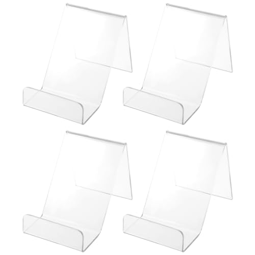 Holibanna 4Stücke Acryl Handyhalterung Für Schreibtisch Transparente Displayständer Für Mobiltelefone Stabil Leicht Umsetzbar Für Nachttisch Büroorganisation Holibanna 4Stücke Acryl Handyhalterung Für Schreibtisch Transparente Displayständer Für Mobiltelefone Stabil Leicht Umsetzbar Für Nachttisch Büroorganisation von Holibanna