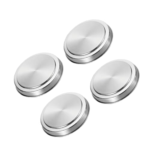 Holibanna 4Stücke Teiliges Runde Herdabdeckung Praktische Brennerabdeckungen Für Induktionskochplatten Elegantes Design Für Mehr Platz Und Sauberkeit von Holibanna