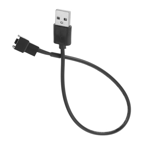 Holibanna 5 Stück Adapterkabel USB Leistungswandler-Lüfter Netzteilkabel Lüfter Netzkabel Lüfterkabel lüfter verlängerungskabel Kabeladapter Kupfer Schwarz von Holibanna
