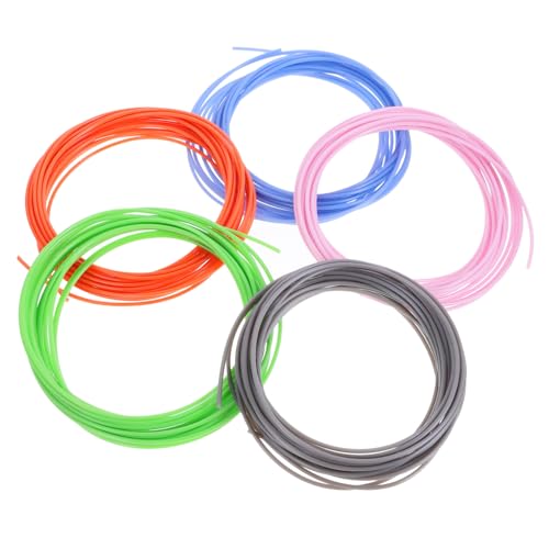 Holibanna 5 Stück Verbrauchsmaterialien für den 3D-Druck 3D-Druck-Filament Filament 1,75 3D-Druckermaterial Nachfüllung flexibles Filament 3D-Material 3D-Stiftfüllung pla Holibanna 5 Stück Verbrauchsmaterialien für den 3D-Druck 3D-Druck-Filament Filament 1,75 3D-Druckermaterial Nachfüllung flexibles Filament 3D-Material 3D-Stiftfüllung pla von Holibanna
