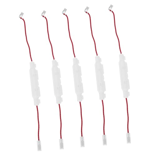 Holibanna 5Stücke Mikrowellen Hochspannungssicherung Ersatz für Mikrowellenteil Robuste Design für Zuverlässige Holibanna 5Stücke Mikrowellen Hochspannungssicherung Ersatz für Mikrowellenteil Robuste Design für Zuverlässige von Holibanna