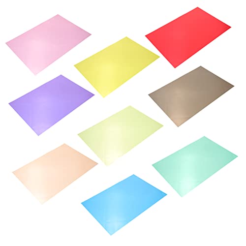 Holibanna 9 Blätter Farbige PVC-Folie Gelfilter Heller Farbfilm Lichtdiffusorfolie Diffusionsfilter rotes Gel Taschenlampe farbige Gele für Lichter Farblichtdiffusor Gel-Lichtfilter Bunt Holibanna 9 Blätter Farbige PVC-Folie Gelfilter Heller Farbfilm Lichtdiffusorfolie Diffusionsfilter rotes Gel Taschenlampe farbige Gele für Lichter Farblichtdiffusor Gel-Lichtfilter Bunt von Holibanna