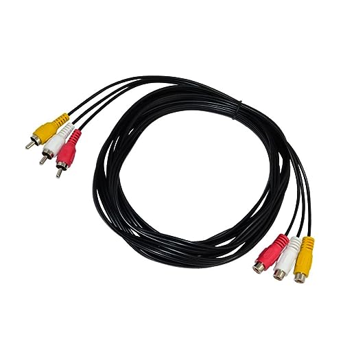 Holibanna Audio Video Av Adapterkabel Cinch Cinch Buchse Für Tv Dvd Farbcodierte Anschlüsse Für Stereo Audio Composite Video Holibanna Audio Video Av Adapterkabel Cinch Cinch Buchse Für Tv Dvd Farbcodierte Anschlüsse Für Stereo Audio Composite Video von Holibanna