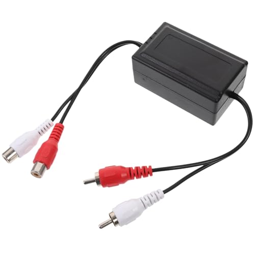 Holibanna Audiofilter Verstärker-rauschisolator Verstärker-rauschfilter Boden-Rausch-Isolator Auto Erdschleifen-rauschfilter Erdschleifen-rauschisolator Masseisolator Lärm Elektronisch Holibanna Audiofilter Verstärker-rauschisolator Verstärker-rauschfilter Boden-Rausch-Isolator Auto Erdschleifen-rauschfilter Erdschleifen-rauschisolator Masseisolator Lärm Elektronisch von Holibanna