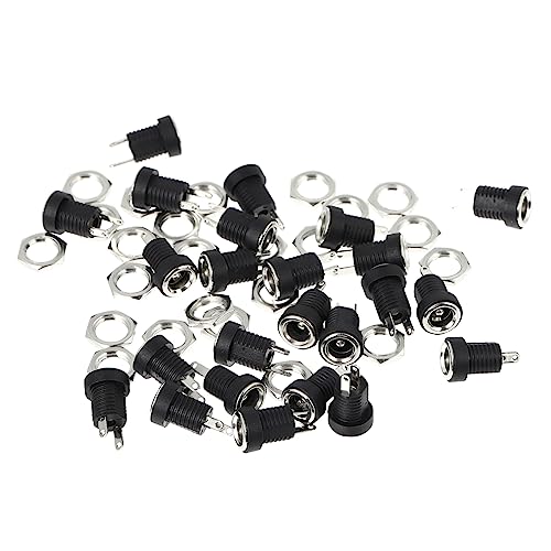 Holibanna Dc Power Buchsen Dc Stromanschluss Mit Muttern Schwarz Dc Netzteil Adapter Für Elektrische Anwendungen Holibanna Dc Power Buchsen Dc Stromanschluss Mit Muttern Schwarz Dc Netzteil Adapter Für Elektrische Anwendungen von Holibanna