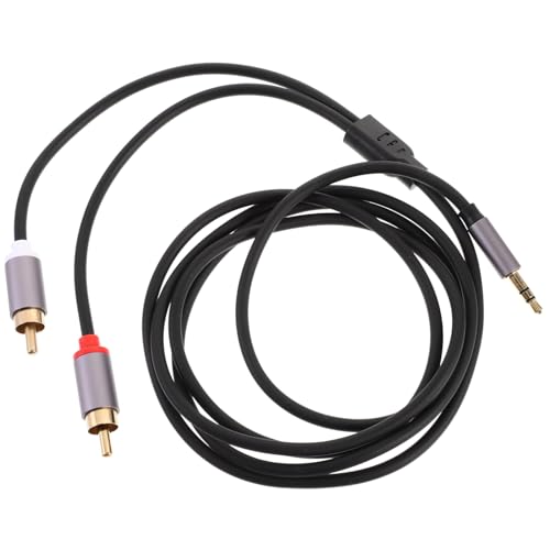 Holibanna Doppel -Lotus -Audiokabel Kopfhörerkabel Stereo-Klinkenkabel Verbindung Verlängerung des Audiokabels Aux Jack Dual Hilfskabel 3,5 mm auf Cinch-Kabel vergoldet Grey Holibanna Doppel -Lotus -Audiokabel Kopfhörerkabel Stereo-Klinkenkabel Verbindung Verlängerung des Audiokabels Aux Jack Dual Hilfskabel 3,5 mm auf Cinch-Kabel vergoldet Grey von Holibanna