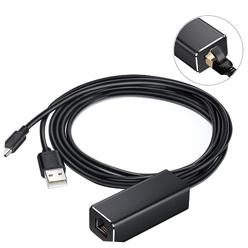 Holibanna Ethernet Adapter Micro USB Mbps Netzwerkkarte für Tv Sticks Kompatibel mit Stick Schwarz Schnelle Verbindung für Streaming Gaming Holibanna Ethernet Adapter Micro USB Mbps Netzwerkkarte für Tv Sticks Kompatibel mit Stick Schwarz Schnelle Verbindung für Streaming Gaming von Holibanna