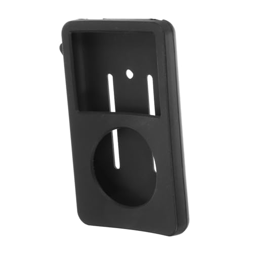 Holibanna -Fall Music Player Halter Musik-Player-Hülle Musik-Player-Schutz aus Silikon MP3-Player-Schutz Audio-Player-Hülle Hüllen für Audio-Player MP3-Player-Abdeckung Kieselgel Black von Holibanna