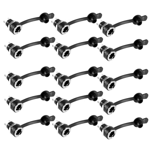 Holibanna Gewinde Dc Netzteil Anschlüsse Mit Wasserdichter Abdeckung Dc Steckdosen Adapter Für Zuverlässige Verbindung Und Schutz Bei Außenanwendungen Holibanna Gewinde Dc Netzteil Anschlüsse Mit Wasserdichter Abdeckung Dc Steckdosen Adapter Für Zuverlässige Verbindung Und Schutz Bei Außenanwendungen von Holibanna
