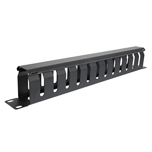 Holibanna Horizontaler Metall Halterungs Rack mit Slots für Effektives Kabelmanagement im Büro Hotel Serverraum Verstellbare Abnehmbare Staubschutzabdeckung für Ordnung Holibanna Horizontaler Metall Halterungs Rack mit Slots für Effektives Kabelmanagement im Büro Hotel Serverraum Verstellbare Abnehmbare Staubschutzabdeckung für Ordnung von Holibanna