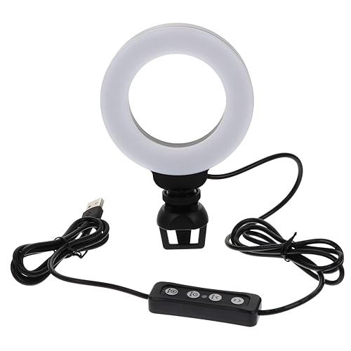 Holibanna LED Ringlicht Für Videokonferenzen Clip Beleuchtung Für Computer Laptop Stufig Dimmbar Für Online Meetings Streaming Make Up Anwendungen Holibanna LED Ringlicht Für Videokonferenzen Clip Beleuchtung Für Computer Laptop Stufig Dimmbar Für Online Meetings Streaming Make Up Anwendungen von Holibanna