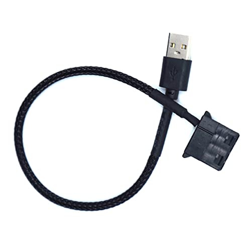 Holibanna Lüfteradapterkabel Adapterkabel Für Lüfter Anschlusskabel Für Lüfter Schwarz von Holibanna